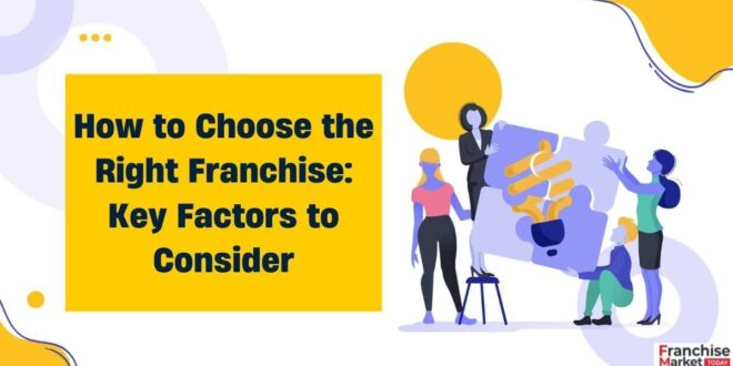 how to choose right franchise